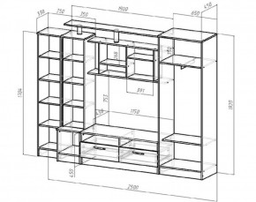 Стенка Оскар (Лин) в Советском - sovetskij.mebel-e96.ru