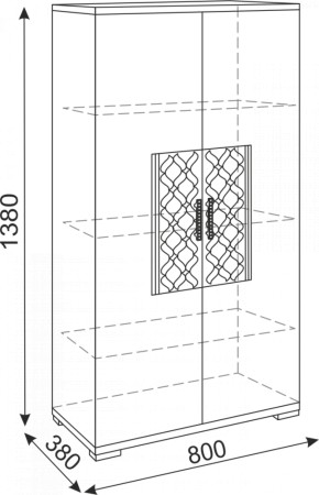 Стенка Тиффани модульная (Риннер) в Советском - sovetskij.mebel-e96.ru