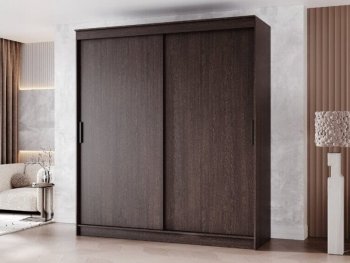 Шкаф-купе 2000 мм Гранд-1 ЛДСП, венге (Эра) в Советском - sovetskij.mebel-e96.ru