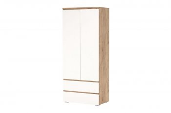 Шкаф 900 мм Гретта 2С2Я 2дв, 2ящ крафт (Памир) в Советском - sovetskij.mebel-e96.ru