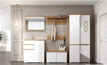 Прихожая Гретта №1 крафт золотой (Памир) в Советском - sovetskij.mebel-e96.ru