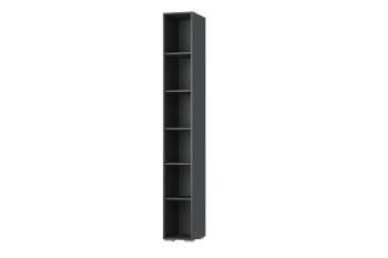 Стеллаж Грей (УНИ) (МЛК) в Советском - sovetskij.mebel-e96.ru