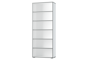 Шкаф 2 дв. Грей (УНИ) (МЛК) в Советском - sovetskij.mebel-e96.ru