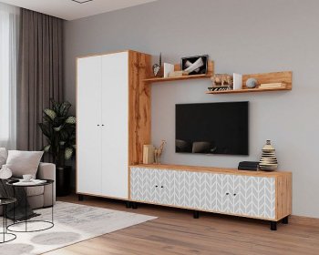 Стенка HYGGE комп.2 зигзаги (Мама) в Советском - sovetskij.mebel-e96.ru