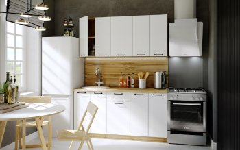 КУхонный гарнитур Хелмер 1600 мм (Сурская) в Советском - sovetskij.mebel-e96.ru