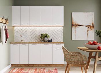 КУхонный гарнитур Хелмер 1800 мм (Сурская) в Советском - sovetskij.mebel-e96.ru