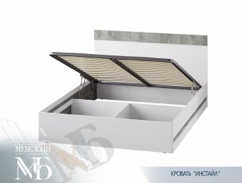 Кровать с подъемным механизмом Инстайл (БТС) в Советском - sovetskij.mebel-e96.ru