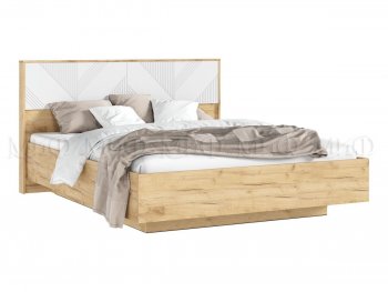 Кровать парящая Ирис крафт/белый (Миф) в Советском - sovetskij.mebel-e96.ru