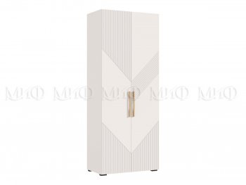 Шкаф распашной 900 мм Ирис с антресолью, кашемир (Миф) в Советском - sovetskij.mebel-e96.ru