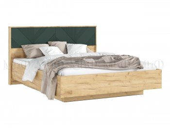 Кровать парящая Ирис крафт/грин с подсветкой (Миф) в Советском - sovetskij.mebel-e96.ru