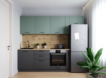 Кухонный гарнитур Изумруд 2550 мм (Санвут) в Советском - sovetskij.mebel-e96.ru