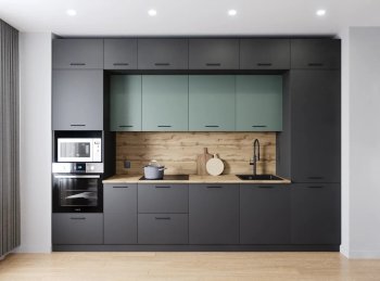 Кухонный гарнитур Изумруд 3400 мм (Санвут) в Советском - sovetskij.mebel-e96.ru