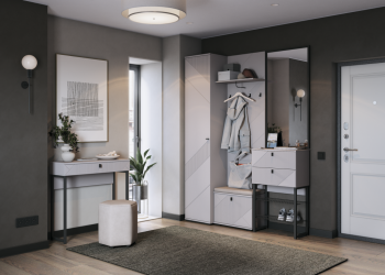 Прихожая Кашемир модульная (МЛК) в Советском - sovetskij.mebel-e96.ru