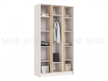 Шкаф 1200 мм 3-х ств. Келвин кашемир (Миф) в Советском - sovetskij.mebel-e96.ru