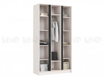 Шкаф 1200 мм 3-х ств. Келвин кашемир (Миф) в Советском - sovetskij.mebel-e96.ru