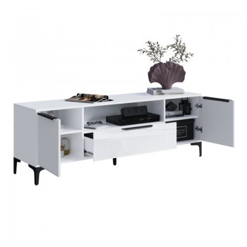 Тумба ТВ на 1650 Кимберли белый (Handis) в Советском - sovetskij.mebel-e96.ru