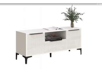 Тумба ТВ на 1350 Кимберли белый (Handis) в Советском - sovetskij.mebel-e96.ru