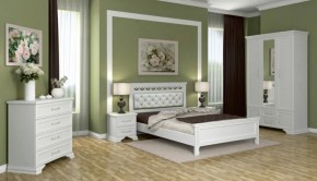 Комод 4 ящ  ГРАЦИЯ (лак) Белый / Белый (БМ) в Советском - sovetskij.mebel-e96.ru