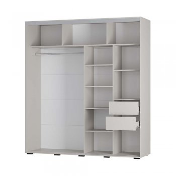 Шкаф-купе Крафт-6 кашемир 2000 мм (БТС) в Советском - sovetskij.mebel-e96.ru