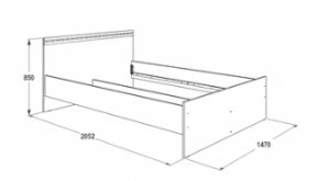 Кровать с ящиками Ольга-13 (1400) в Советском - sovetskij.mebel-e96.ru