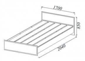 Кровать Классика 1600 в Советском - sovetskij.mebel-e96.ru