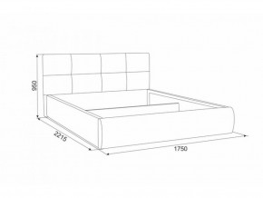 Кровать мягкая Куба (1600) в Советском - sovetskij.mebel-e96.ru