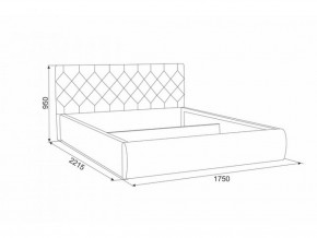 Кровать мягкая Ника (1600) в Советском - sovetskij.mebel-e96.ru