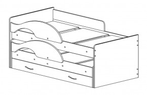 Кровать выкатная Радуга (Матрешка) 800*1600 в Советском - sovetskij.mebel-e96.ru