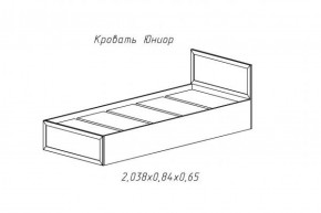 Кровать ЮНИОР (800х2000) (АстридМ) в Советском - sovetskij.mebel-e96.ru