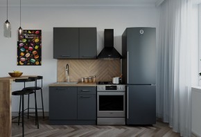 Кухонный гарнитур Антрацит 1000 в Советском - sovetskij.mebel-e96.ru