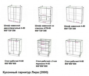 Кухонный гарнитур Лира (2000) Леко в Советском - sovetskij.mebel-e96.ru