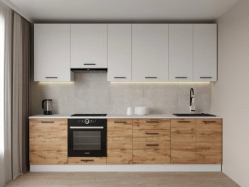 Кухонный гарнитур высокий Лада 3000 мм (Санвут) в Советском - sovetskij.mebel-e96.ru