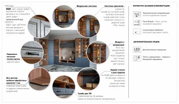 Шкаф 960 мм Лацио графит (Имп) в Советском - sovetskij.mebel-e96.ru