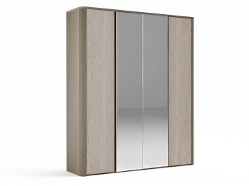 Шкаф 1950 мм 4-х дверный Лацио  (СБК) в Советском - sovetskij.mebel-e96.ru