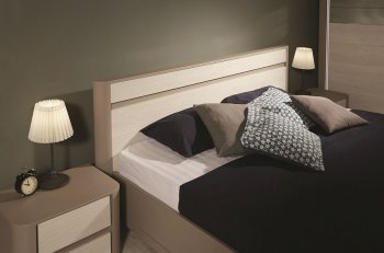Кровать двуспальная Лацио (СБК) в Советском - sovetskij.mebel-e96.ru