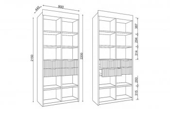 Набор детской мебели Лавис модульный белый софт (ДСВ) в Советском - sovetskij.mebel-e96.ru