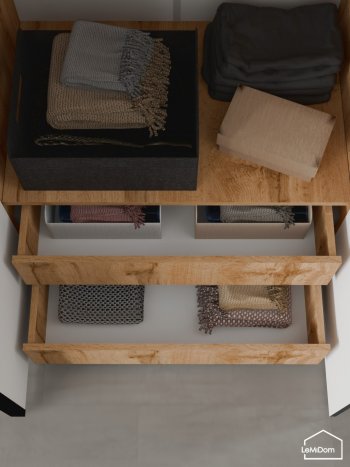 Шкаф с антресолью 1200 мм Linnea MHR-3A-2 2450х1200х510 (ДВ-М 11.1.25) в Советском - sovetskij.mebel-e96.ru