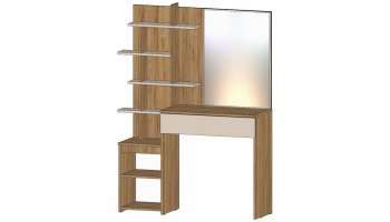 Стол туалетный Ленора вотан/Кашемир (Лин) в Советском - sovetskij.mebel-e96.ru