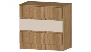 Комод 3 ящика Ленора вотан/Кашемир (Лин) в Советском - sovetskij.mebel-e96.ru