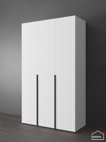 Шкаф Linnea MHR-3-2 2050х1200х510 (Белый-М 11.1.1) в Советском - sovetskij.mebel-e96.ru