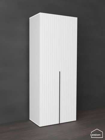 Шкаф Linnea MHR-2 2050х800х510 (Белый-М 11.1.2) в Советском - sovetskij.mebel-e96.ru