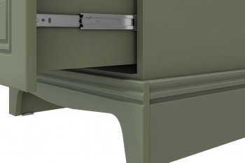 Тумба прикроватная Лорето зеленый самшит (БМ) в Советском - sovetskij.mebel-e96.ru
