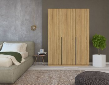 Шкаф распашной 2000 мм 4.3 П+Б+Б+П (М6) в Советском - sovetskij.mebel-e96.ru