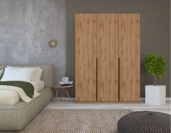 Шкаф распашной 2000 мм 4.3 П+Б+Б+П (М6) в Советском - sovetskij.mebel-e96.ru