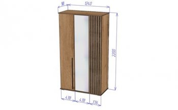 Шкаф 1200 мм 3х створчатый Марракеш (Лин) в Советском - sovetskij.mebel-e96.ru