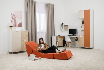 Кресло Марвэл террокотовая (Моби) в Советском - sovetskij.mebel-e96.ru