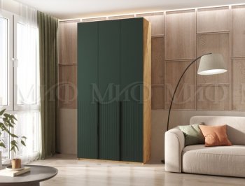 Шкаф 1200 мм Марвэл крафт/грин (Миф) в Советском - sovetskij.mebel-e96.ru