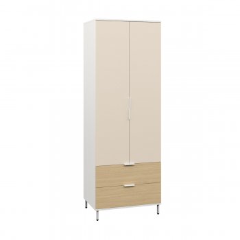 Шкаф 800 мм Марвэл 16.317.02 бел. (Моби) в Советском - sovetskij.mebel-e96.ru