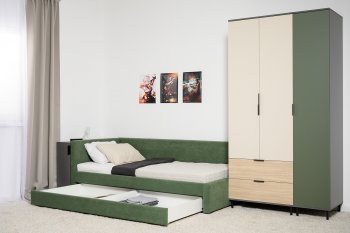 Шкаф 800 мм Марвэл 16.317.02 сер. (Моби) в Советском - sovetskij.mebel-e96.ru