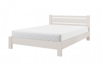 Кровать из массива Милс льняной (БМ) в Советском - sovetskij.mebel-e96.ru